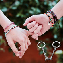 Load image into Gallery viewer, Pinky Promise Gift Couple Gifts One Year Anniversary Valentines Boyfriend Birthday Gifts for Boyfriend Girlfriend Best Friend Matching Couples Stuff Gifts Matching Keychains for Couples Wife Husband