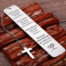 Load image into Gallery viewer, Fresh Christian Inspirational Gifts for Women Men Godson Religious Gifts Bookmarks Bible Verse Bookmark for Book Lovers Baptism Catholic Graduation Birthday Gifts for Female Christmas Book Mark