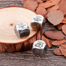 Load image into Gallery viewer, Date Night Gifts Anniversary Birthday Couple Gifts Naughty Dice for Her Him Boyfriend Girlfriend Husband Wife Decision Dice for Bride Groom One Year Anniversary Valentines Wedding Engagement Gift