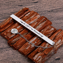 Load image into Gallery viewer, Funny Bookmark for Readers Gifts for Book Lovers Best Friends Book Markers for Son Daughter Teens Birthday Graduation Christmas Book Mark for Bookish Bookworms Reading Present Gifts for Boys Girls