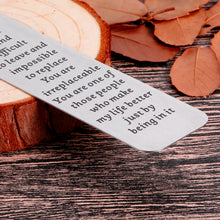 Load image into Gallery viewer, Bookmark Gifts for Best Friend Friendship Gift for Women Christamas Stocking Stuffers Friends Sentimental Gifts for Friend Best Friend Birthday Graduation Gifts for Women Female Friend Gift Ideas