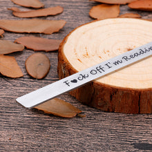 Load image into Gallery viewer, Funny Bookmark for Readers Gifts for Book Lovers Best Friends Book Markers for Son Daughter Teens Birthday Graduation Christmas Book Mark for Bookish Bookworms Reading Present Gifts for Boys Girls