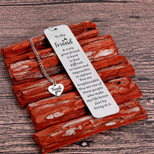 Load image into Gallery viewer, Bookmark Gifts for Best Friend Friendship Gift for Women Christamas Stocking Stuffers Friends Sentimental Gifts for Friend Best Friend Birthday Graduation Gifts for Women Female Friend Gift Ideas