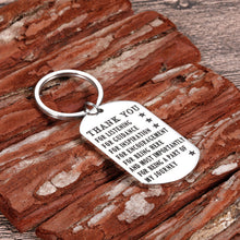 Load image into Gallery viewer, Employee Appreciation Gifts Thank You Gift for Coworkers Men Going Away Gift for Coworker Retirement Gift for Men Mentor Gift Boss Teacher Appreciation Keychain Gratitude Gift for Male Worker Birthday