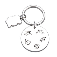 Load image into Gallery viewer, Class of 2021 Graduation Gifts Keychain For Him Her Daughter Son From Mom Dad Graduate Students From College High Medical Law School For Nurse Engineers College Masters Inspirational Double-Sided Gift
