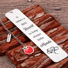 Load image into Gallery viewer, Teacher Gifts Bookmarks for Women Appreciation Gifts for Best Teacher Book Lovers Thanksgiving Valentines Graduation Gifts Bulk Thank You Gifts for Teacher Men from Students First Day of School Gifts
