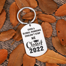Load image into Gallery viewer, 2022 graduation gifts for him her class of 2022 senior graduate keychain gifts for college high middle school nurse master students grad idea for son daughter from dad mom girlfriend boyfriend