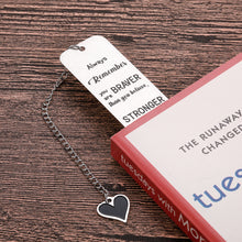 Load image into Gallery viewer, Bookmarks Gifts for Teen Girls Book Lovers Bookmark for Women Men Inspirational Gifts for Kids Boys Bookworm Nerd Readers Christmas Valentine Birthaday Graduation Bulk Gifts Cute Metal Bookmork