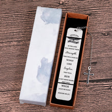 Load image into Gallery viewer, Inspirational Gifts for Women Men Christian Religious Bookmark Bible Verse Gifts for Book Lovers Readers Baptism Catholic Bookmarks Gifts for Him Her Girls Female in Bulk Christmas Birthday Bookmark