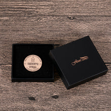 Load image into Gallery viewer, Funny Decision Coin New Mom Dad To Be New Parent Gift for Pregnant Women First Time Mommy Daddy Birthday Gift for Men Husband Wife Expecting Mother Fathers Day Christmas New Baby Present- Double-Sided