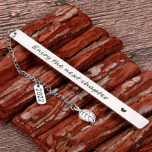 Load image into Gallery viewer, Bookmarks Graduation Gifts for Him Women Men Kids 2022 Book Lovers Gifts Metal Bookmarks for Students in Bulk Retirement Reading Gifts for Coworkers Inspirational Bookmarks Club Gifts for Readers