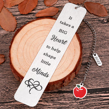 Load image into Gallery viewer, Teacher Gifts Bookmarks for Women Appreciation Gifts for Best Teacher Book Lovers Thanksgiving Valentines Graduation Gifts Bulk Thank You Gifts for Teacher Men from Students First Day of School Gifts