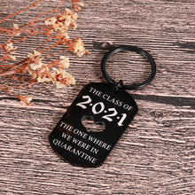 Load image into Gallery viewer, Fun Gifts Graduate Keychain For Daughter Son From Dad Mom Grandparents Nephew Niece Teen Medical Law Grad Students Keyring For Him Her women men boys girls Maters Nurse College High School Students