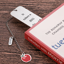 Load image into Gallery viewer, Teacher Gifts Bookmarks for Women Appreciation Gifts for Best Teacher Book Lovers Thanksgiving Valentines Graduation Gifts Bulk Thank You Gifts for Teacher Men from Students First Day of School Gifts