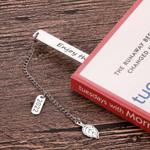 Load image into Gallery viewer, Bookmarks Graduation Gifts for Him Women Men Kids 2022 Book Lovers Gifts Metal Bookmarks for Students in Bulk Retirement Reading Gifts for Coworkers Inspirational Bookmarks Club Gifts for Readers