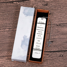 Load image into Gallery viewer, Christian Inspirational Gifts Bookmark for Women Girls Book Lovers Bible Verse Bookmark Gifts for Christmas Baptism Catholic Religious Best Graduation Birthday Gifts for Men Female Friend Bulk Gifts