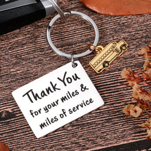 Load image into Gallery viewer, School Bus Driver Appreciation Gifts for Women Men Keychain Christmas Thank You Gifts Birthday Retirement Bus Driver Keychain End of School Year Back to School Gifts Employee Appreciation Gifts Bulk