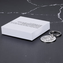 Load image into Gallery viewer, If I could give you one gift, it would be the ability to see yourself through my eyes, only then would you realize how truly special you are Graduation Gifts Bible Verse Daughter Keychain for Women