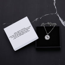 Load image into Gallery viewer, When I tell you I love you I don't say it out of habit. I say it to remind you Zodiac Necklace Star Birth Sign Necklace Gifts Horoscope Necklace Silver Tone 16" - 18" Chain Astrology Jewelry Pendant For Women Girls