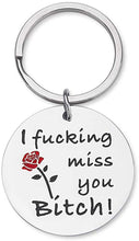 Load image into Gallery viewer, Good Friends Keychain Funny Friendship Long Distance Quarantine Gifts For Friends Reunion Sorority Sister Reunion Gifts For Sisters Women Female Best Friends Girls Besties I Miss You Birthday