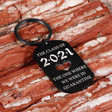 Load image into Gallery viewer, Fun Gifts Graduate Keychain For Daughter Son From Dad Mom Grandparents Nephew Niece Teen Medical Law Grad Students Keyring For Him Her women men boys girls Maters Nurse College High School Students