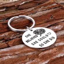 Load image into Gallery viewer, Class Of 2022 College School Graduation Gifts For Her High Middle Medical Nurse Students Graduate Gifts for Girls Inspirational Surgery Cancer Recovery from Mom Dad Motivational Did Keychain