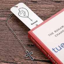 Load image into Gallery viewer, Christian Inspirational Gifts Bookmark for Women Men Book Lovers Bookmarks for Her Girls Kids Bible Verse Religious Gifts Baptism Catholic Christmas Metal Bookmarks Birthday Gifts for Readers in Bulk
