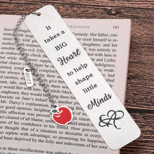 Load image into Gallery viewer, Teacher Gifts Bookmarks for Women Appreciation Gifts for Best Teacher Book Lovers Thanksgiving Valentines Graduation Gifts Bulk Thank You Gifts for Teacher Men from Students First Day of School Gifts