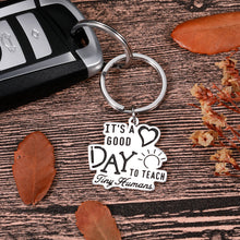Load image into Gallery viewer, Teacher Appreciation Gifts Ideas for Women Men In Bulk Thank You Best Teacher Gifts for Christmas Valentines Day Graduation Teacher Planner Gifts from Students End of Year Holiday Birthday Keychain