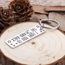 Load image into Gallery viewer, Fathers Day Gifs for Dad I Love You Keychain Gifs for Him from wife daughter son Birthday Anniversary Gifs for Girlfriend Boyfriend Wife Husband Couple Wedding Gifs Men Women Key Ring