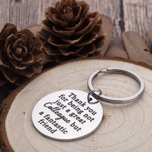 Load image into Gallery viewer, Coworkers gifts for Men Women Keychain Retirement Gifts Appreciation Gifts Leaving Farewell Gifts For Coworker Supervisor Boss Colleagues Thank You Gifts Birthday Gifts for Him Her