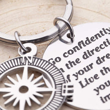 Load image into Gallery viewer, Inspirational Gifts for son daughter keychain Women Men Graduation Gifts For high school college graduates Him Her Graduation Masters Nurses Students from College