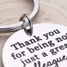 Load image into Gallery viewer, Coworkers gifts for Men Women Keychain Retirement Gifts Appreciation Gifts Leaving Farewell Gifts For Coworker Supervisor Boss Colleagues Thank You Gifts Birthday Gifts for Him Her