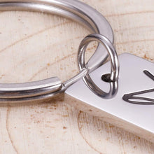 Load image into Gallery viewer, Father Of The Bride Gifts From Daughter To Dad Keychain Double Sided Wedding Day Thank You Appreciation Gifts For Father Daddy Him Men Dad I Love You Today a Bride Forever Your Little Girl Jewelry