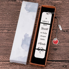 Load image into Gallery viewer, Teacher Gifts Bookmarks for Women Appreciation Gifts for Best Teacher Book Lovers Thanksgiving Valentines Graduation Gifts Bulk Thank You Gifts for Teacher Men from Students First Day of School Gifts