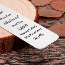 Load image into Gallery viewer, Christian Inspirational Gifts Bookmark for Women Men Book Lovers Bookmarks for Her Girls Kids Bible Verse Religious Gifts Baptism Catholic Christmas Metal Bookmarks Birthday Gifts for Readers in Bulk