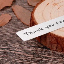 Load image into Gallery viewer, Thank You Gifts for Women Men Bookmarks for Book Lovers Employee Appreciation Gifts for Teacher Coworker Christmas Gifts for Teen Girls Metal Bookmark Best Friend Gifts for Readers Bookish Bulk Gifts