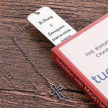 Load image into Gallery viewer, Christian Inspirational Gifts Bookmark for Women Girls Book Lovers Bible Verse Bookmark Gifts for Christmas Baptism Catholic Religious Best Graduation Birthday Gifts for Men Female Friend Bulk Gifts
