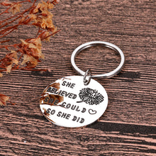 Load image into Gallery viewer, Class Of 2022 College School Graduation Gifts For Her High Middle Medical Nurse Students Graduate Gifts for Girls Inspirational Surgery Cancer Recovery from Mom Dad Motivational Did Keychain