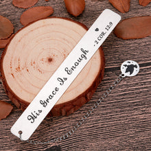 Load image into Gallery viewer, Inspirational Gifts Bookmark for Women Men Christian Baptism Catholic Bookmarks for Him Her Bible Verse Book Lovers Religious Gifts for Girls Kids Readers Christmas Birthday Metal Bookmarks in Bulk
