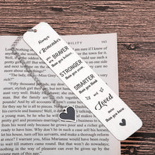 Load image into Gallery viewer, Bookmarks Gifts for Teen Girls Book Lovers Bookmark for Women Men Inspirational Gifts for Kids Boys Bookworm Nerd Readers Christmas Valentine Birthaday Graduation Bulk Gifts Cute Metal Bookmork