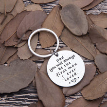 Load image into Gallery viewer, Fathers Day Birthday Gifts for Dad Keychain Son Daughter To Daddy Stepdad Men