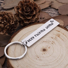 Load image into Gallery viewer, Fleure Esme Graduation Motivational Gifts for Women Men Friends Keep Going Keychain Inspirational Awareness Gifts for Cancer Patients Teens Boys Girls Encouragement Gifts Key Ring for Him Her Present
