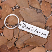 Load image into Gallery viewer, Father Of The Bride Gifts From Daughter To Dad Keychain Double Sided Wedding Day Thank You Appreciation Gifts For Father Daddy Him Men Dad I Love You Today a Bride Forever Your Little Girl Jewelry