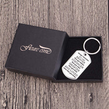 Load image into Gallery viewer, Inspirational Encouragement Gifts for Son Daughter Keychain Women Men College Students Teenage Boy Girls Birthday Wedding Always Remember You are Braver Engraved Key Ring for Men Teens