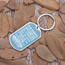 Load image into Gallery viewer, Daughter Keychain Inspirational Gifts for Women Teenage Girls from Mom Dad to Daughter Birthday Graduation Always Remember You are Braver Key Ring Motivational Wedding Gifts for Her