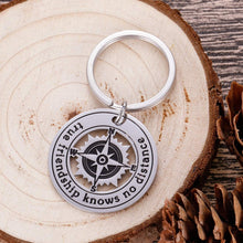 Load image into Gallery viewer, Long Distance Friendship Gifts For Him Her Best Friends Keychain Sisters Besties Bff Birthday Gifts For Women Friends Valentine Sisterhood Sorority Anniversary Christmas Graduation Gifts Men