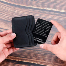 Load image into Gallery viewer, Friendship Gifts Wallet Card Insert For Best Friends Men Women Christmas Valentine Appreciation Birthday Gifts For Friends Bff Besties Gal Male Female Friends Thank You Gifts For Him Her Long Distance
