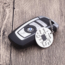 Load image into Gallery viewer, Funny Gag Gifts keychain for Bodybuilder friends Girlfriend Couple Keychain for wife Wedding Anniversary Fun Gifts for Women Men I Hope Your Day is As Nice As my But him her Hilarious