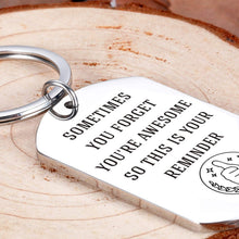 Load image into Gallery viewer, Christmas Gifts Keychain Funny Best Friend Gifts for Men Women Friends BFF Girls Boys Birthday Graduation Valentine Gifts for Daughter Son Boyfriend Girlfriends Coworker Key Chain Gag Gifts Him Her